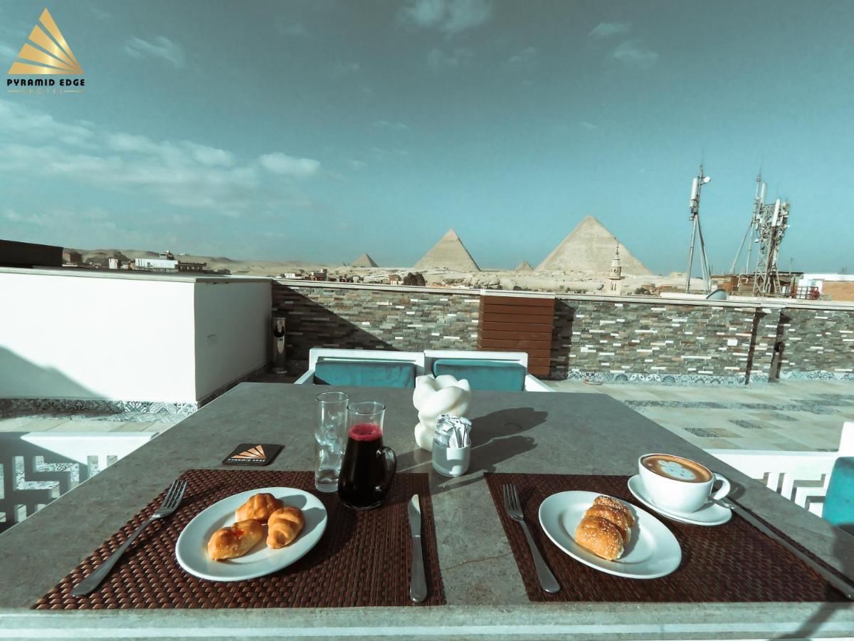 Pyramid Edge Hotel & Exclusive Pyramids View Rooftop Kafret el-Gabal Extérieur photo